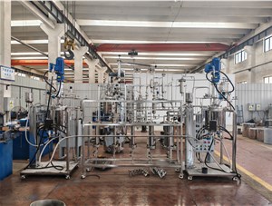 10L不銹鋼減壓蒸餾反應釜系統(tǒng)裝置已完工發(fā)往嘉興